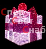 Светодиодная арка "Подарок" 2 x 2 x 3 м