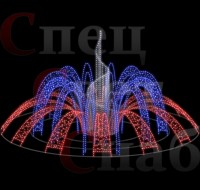 Светодиодный фонтан "Симфония" 